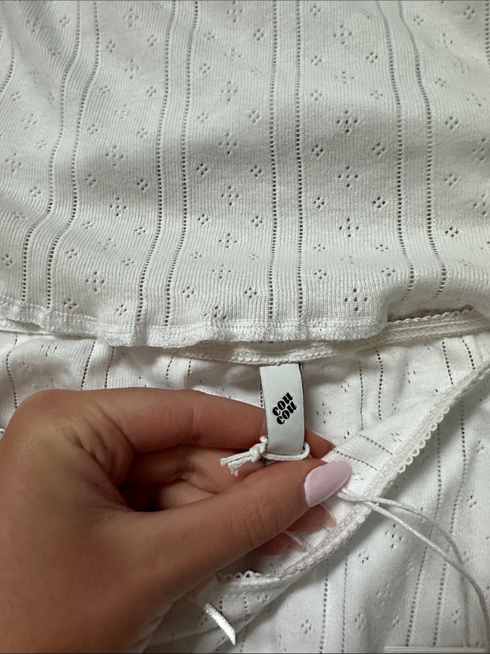 Cou cou intimates slip skirt and the long cami white - Picture 4 of 4